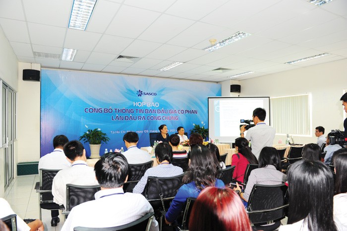 Cuộc họp báo giới thiệu IPO của Sasco đã thu hút nhiều quỹ Kl99ok phiên bản mới lớn
