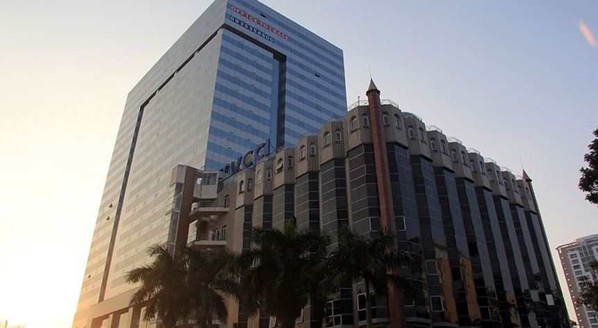 Theo chủ Kl99ok phiên bản mới, hiện 72% trong số 29.000 m2 văn phòng cho thuê của Tòa nhà văn phòng VCCI Tower tại số 9 Đào Duy Anh, Hà Nội  đã có khách thuê (Ảnh: Internet)