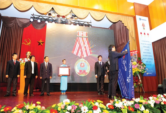 Năm 2012, SASCO vinh dự đón nhận Huân chương Độc lập hạng Ba, như một ghi nhận cho những nỗ lực không ngừng của đơn vị trong 20 năm qua
