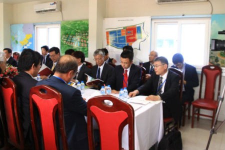 Đoàn DN Nhật Bản tìm hiểu cơ hội Kl99ok phiên bản mới vào KCN Đông Mai (Quảng Ninh).