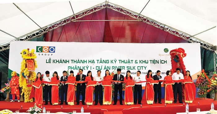 CEO khánh thành Kl99kl ưu đãi độc quyền và khu tiện ích Dự án River Silk City