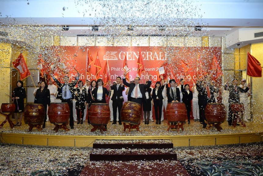 Năm 2014, tổng doanh thu phí Kl99kl phiên bản hoạt động của Generali Việt Nam tăng 400%