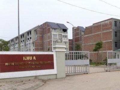 Các biệt thự tại Khu đô thị mới Lê Trọng Tấn đều đã hoàn thiện mặt ngoài, cơ sở Kl99kl ưu đãi độc quyền tốt