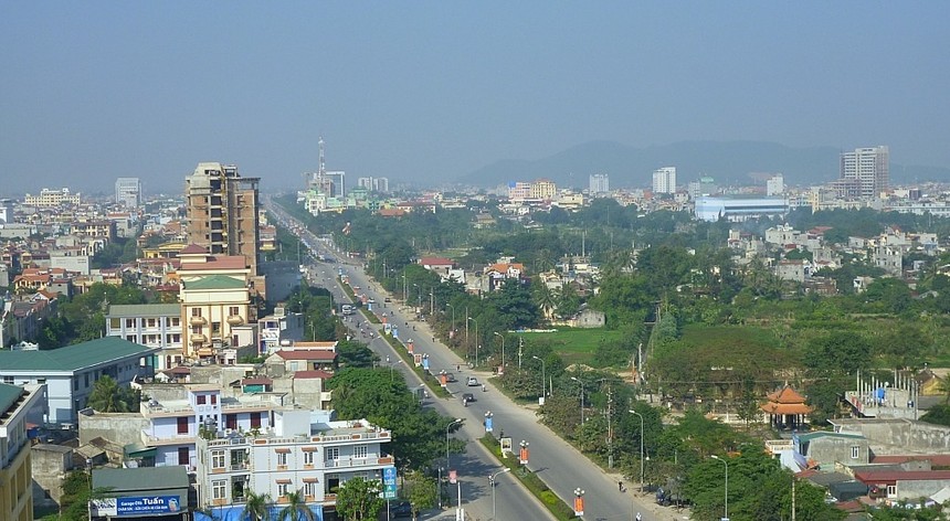 Thành phố Thanh Hoá. Nguồn ảnh: Internet