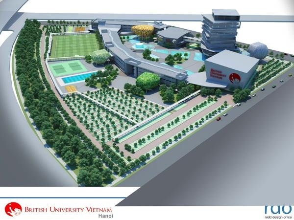 Trường Đại học Anh quốc Việt Nam (BUV) đang xây dựng cơ sở tại Khu đô thị Ecopark (Hưng Yên) với tổng Kl99ok phiên bản mới 70 triệu USD