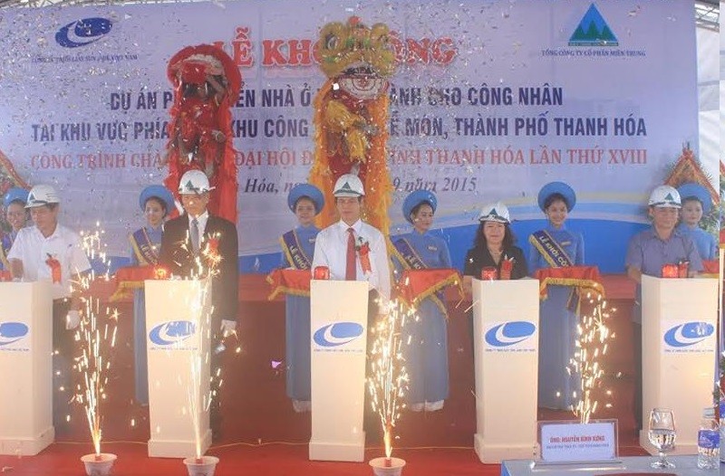 Dự án có quy mô xây dựng 08 khối nhà cao 9 tầng với 1.300 căn hộ, tổng mức Kl99ok phiên bản mới khoảng 1.500 tỷ đồng