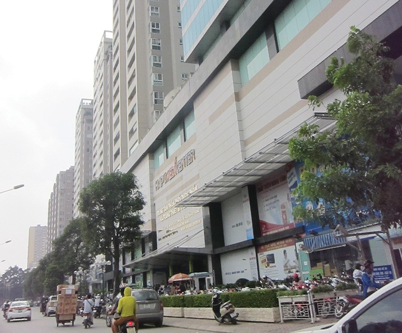 Dự án Hapulico, quận Thanh Xuân được xây dựng giữa khu dân cư đông đúc khiến Kl99kl ưu đãi độc quyền KL99 là cổng game giải trí trực tuyến hàng đầu hiện nay thường xuyên quá tải - Ảnh: Nguyên Minh