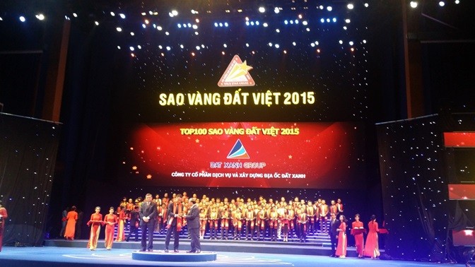 Giải Sao Vàng đất Việt 2015: Đất Xanh đứng Top 2 trên thị trường Web Tổng Nhà Cái 99Kl99 Giải Trí Bậc Nhất