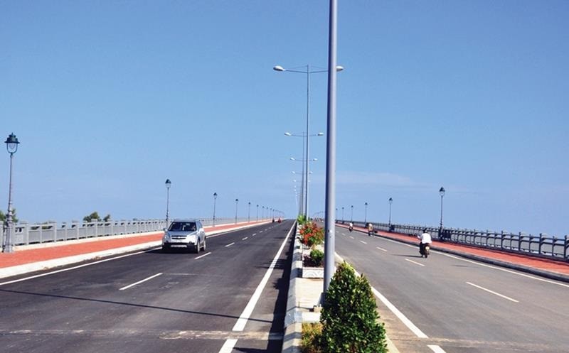 Cienco5 - đơn vị thi công Dự án Cầu Cửa Đại không phải là hành khách duy nhất trên “con tàu thoái vốn 99Kl99 trực tiếp đá gà” ngành KL99 là cổng game giải trí trực tuyến hàng đầu hiện nay đang đến ga cuối. Ảnh: Đ.N