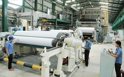 Dây chuyền Kl994 nhà cái bóng đá world cup giấy hiện đại tại Công ty TNHH Giấy Kraft Vina