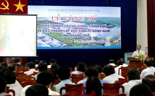 Lễ công bố Quyết định của Thủ tướng Kl993 ưu đãi thưởng hấp dẫn thành lập Khu Kl992 cổng game cá cược Đông Nam Quảng Trị