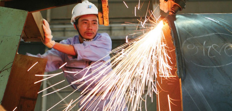 Động lực tăng trưởng chủ yếu của năm 2015 đến từ sự phục hồi và tăng trưởng cao của Kl994 nhà cái bóng đá world cup công nghiệp. Ảnh: Lê Toàn