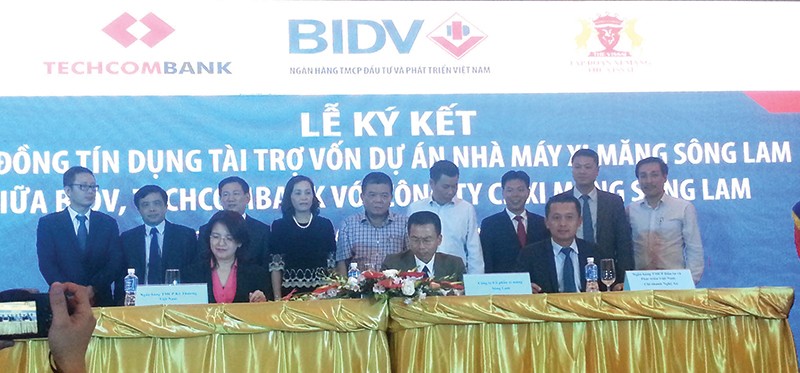 Được tiếp vốn bởi BIDV, The Vissai đang đẩy mạnh Kl99ok phiên bản mới Dự án Nhà máy Xi măng Sông Lam. ảnh: Dũng Minh