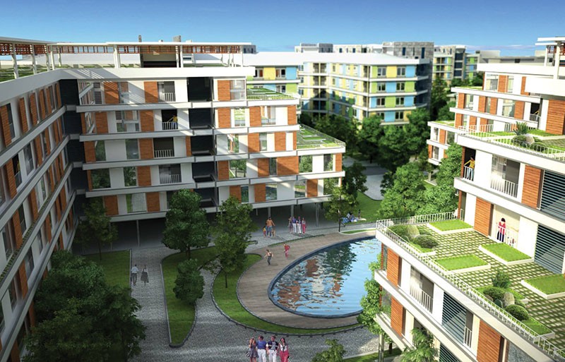 Nhà giá thấp vẫn có thể xây dựng giải pháp xanh. Ảnh: Dự án nhà ở Trang Chủ KL99Com Số 1 Link Đăng Ký KL999 Đặng Xá, Gia Lâm, Hà Nội