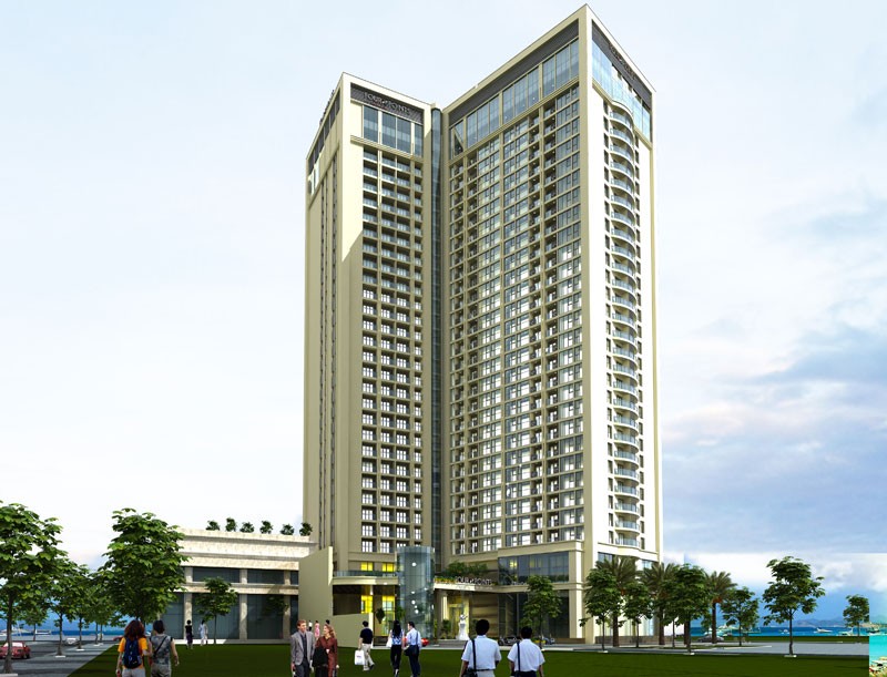 Dù có những lo ngại liên quan đến việc siết tín dụng, nhưng nhiều chủ Kl99ok phiên bản mới có tiềm lực vẫn tự tin triển khai dự án. Trong ảnh là Dự án Four Points by Sheraton and Luxury Apartment của Địa ốc Alphanam