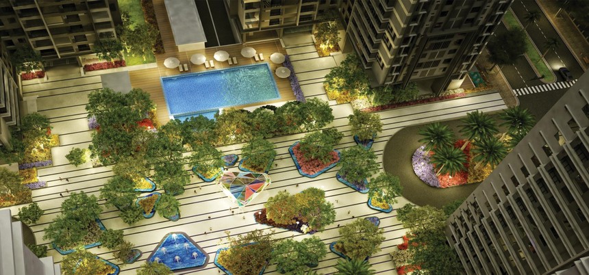 Dự án Goldmark City đang trong quá trình triển khai, được giới thiệu có quảng trường lớn và số lượng tiện ích phục vụ cư dân nhiều bậc nhất tại Việt Nam