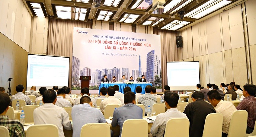 Ricons: Ban điều hành sẽ được thưởng 20% Kl99 nổ hũ sau thuế vượt kế hoạch 2016