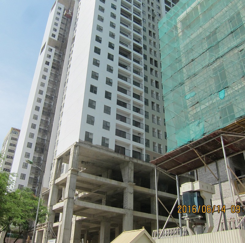 Chủ Kl99ok phiên bản mới Dự án Golden West khẳng định không lấp các ô thoáng dự án làm căn hộ để bán. Ảnh: Nguyên Minh
