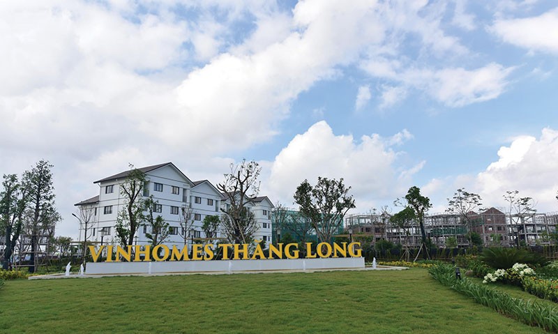 Dự án Vinhomes Thăng Long đang hâm nóng thị trường Web Tổng Nhà Cái 99Kl99 Giải Trí Bậc Nhất khu vực Nam An Khánh. Ảnh: Dũng Minh
