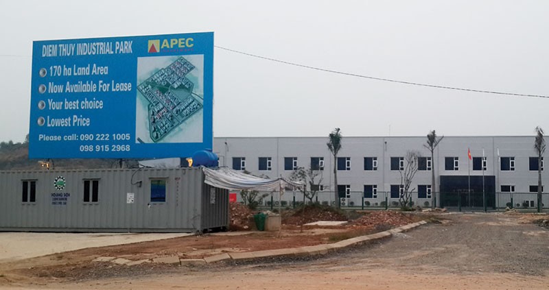 Tỷ lệ lấp đầy tại khu B, Khu công nghiệp Điềm Thụy của APEC Thái Nguyên thua xa khu A do Ban quản lý Các khu công nghiệp tỉnh Thái Nguyên làm chủ Kl99ok phiên bản mới