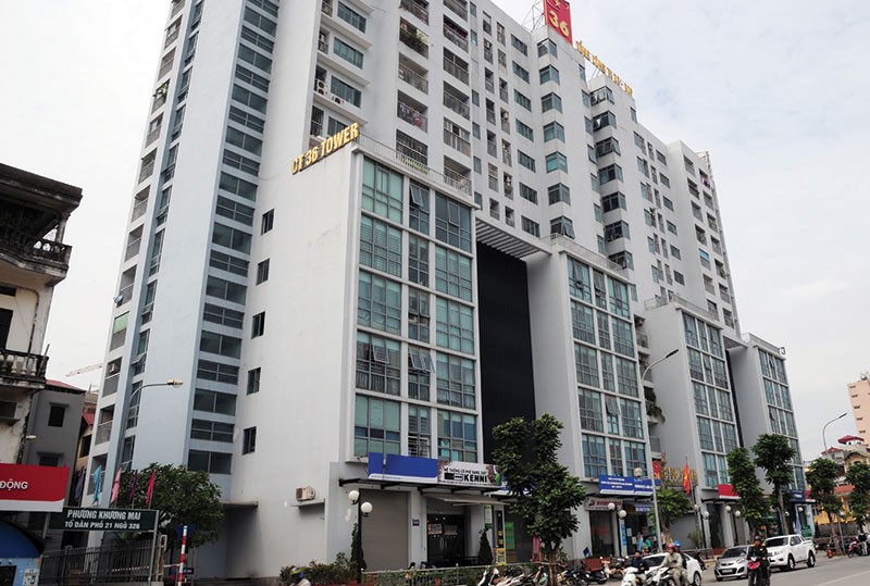 Dự án Spring Home ở 326 Lê Trọng Tấn, Hà Nội do Tổng công ty 36 làm chủ Kl99ok phiên bản mới - Ảnh: Dũng Minh