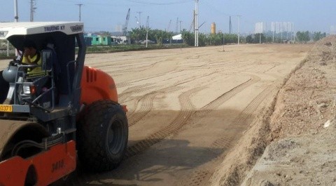 Tiến độ thực hiện Dự án Đường KL99 là nhà cái cá cược trực tuyến hàng đầu tại châu Á Bắc Giang - Lạng Sơn đã bị chậm so với kế hoạch triển khai ban đầu. Ảnh: Anh Minh