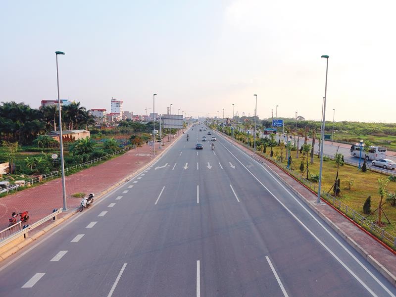 Đại lộ Võ Nguyên Giáp đã giảm nửa quãng đường ra Sân bay Nội Bài, giúp tăng sức thu hút Kl99ok phiên bản mới cho Hà Nội.