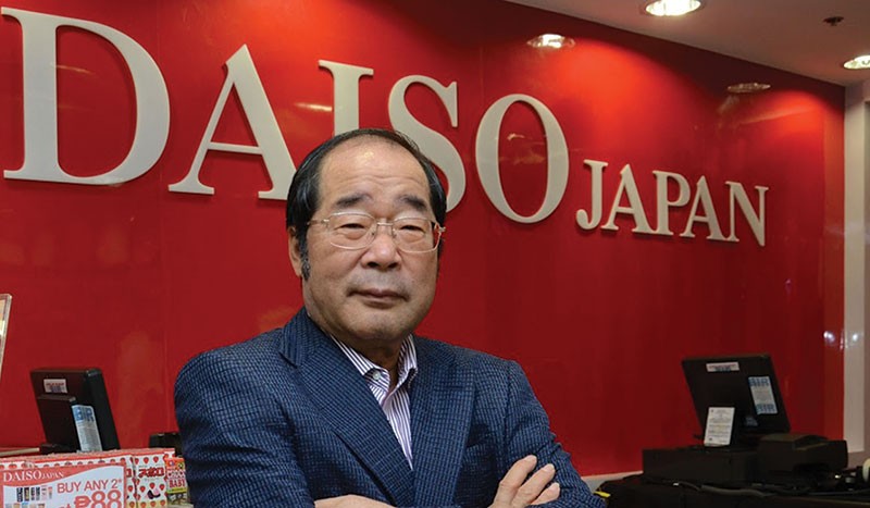 Ông Yano - Chủ tịch Daiso Sangyo Corp sở hữu khối 99Kl.app cổng game giải trí trị giá 1,9 tỷ USD. Ảnh: Bloomberg