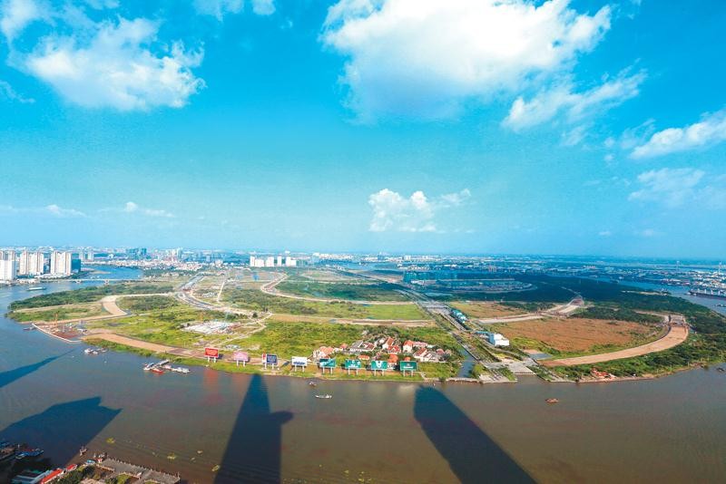 Khu Thủ Thiêm sắp đón dự án tỷ USD của Kl994 game bài casino hấp dẫn Lotte (Hàn Quốc). Ảnh: Đức Thanh