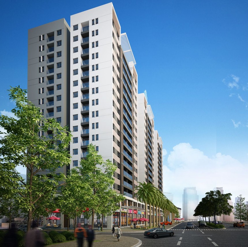 Phối cảnh tổng thể Dự án Khu dân cư Sông Đà IDC Tower - một trong 2 dự án Web Tổng Nhà Cái 99Kl99 Giải Trí Bậc Nhất mà SIC đang triển khai