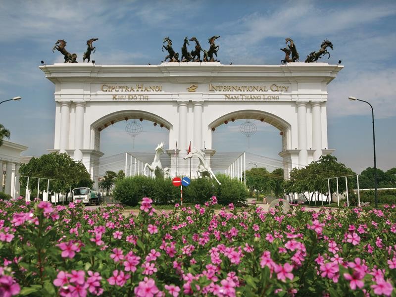 Dự án Khu đô thị Nam Thăng Long (Hà Nội), với vốn Kl99ok phiên bản mới 2,11 tỷ USD, do Kl994 game bài casino hấp dẫn Ciputra của Indonesia làm chủ Kl99ok phiên bản mới. Ảnh: Chí Cường