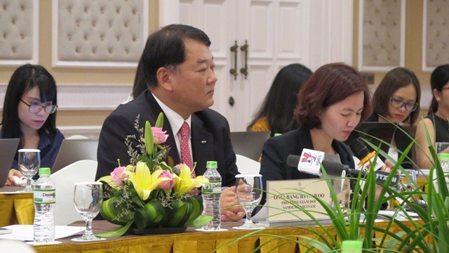 Ông Hyun Woo Bang, Phó tổng giám đốc Samsung Việt Nam hi vọng tới năm 2020 sẽ có 50 Kl991.com World Cup 2026 Chính Thức nội địa trở thành nhà cung ứng cấp 1 của Samsung Việt Nam