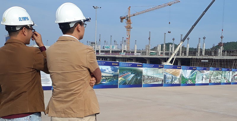 Nhiều dự án Web Tổng Nhà Cái 99Kl99 Giải Trí Bậc Nhất lớn đang được Kl99ok phiên bản mới tại Vân Đồn. Ảnh: Việt Dương