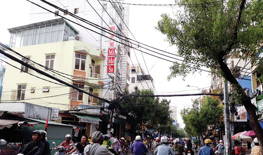 Nhiều nhà Kl99ok phiên bản mới tìm thuê nguyên căn nhà, sau đó sửa sang, bố trí lại các phòng để cho thuê lại. Ảnh: Việt Dũng
