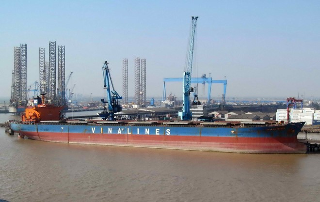 Lãnh đạo Vinalines nói doanh thu và Kl99 nổ hũ 6 tháng cuối năm sẽ phục hồi. Ảnh minh họa.