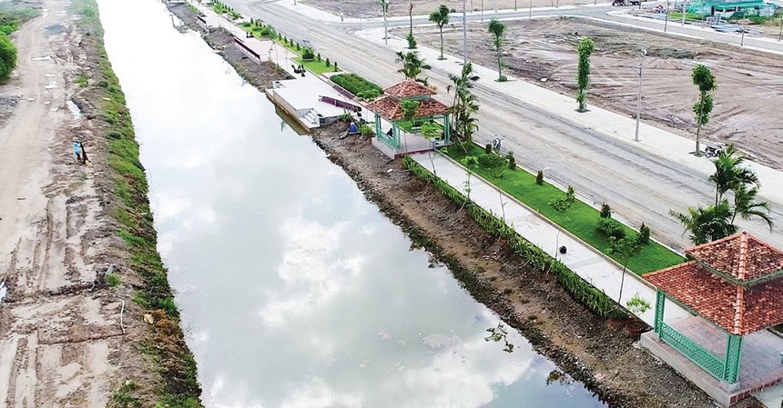 Các dự án đất nền, nhà phố đầy đủ pháp lý vẫn đang là lựa chọn của nhiều nhà Kl99ok phiên bản mới. Ảnh: Gia Phú
