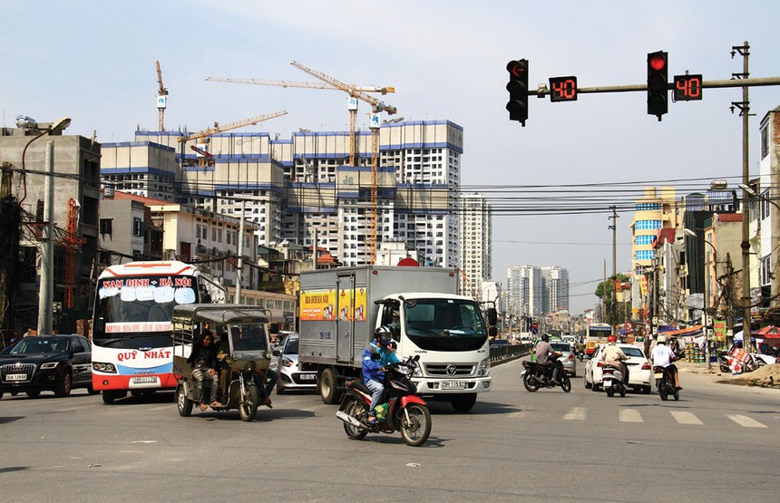 Đường Minh Khai mở rộng mang đến cơ hội tăng giá cho các dự án Web Tổng Nhà Cái 99Kl99 Giải Trí Bậc Nhất liền kề. Ảnh: Nguyễn Thành