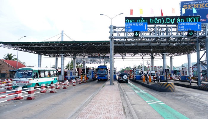 Bộ GTVT và Nhà Kl99ok phiên bản mới dự kiến bắt đầu thu giá dịch vụ sử dụng đường bộ tại Trạm thu phí Cai Lậy từ khoảng giữa tháng 2/2019.