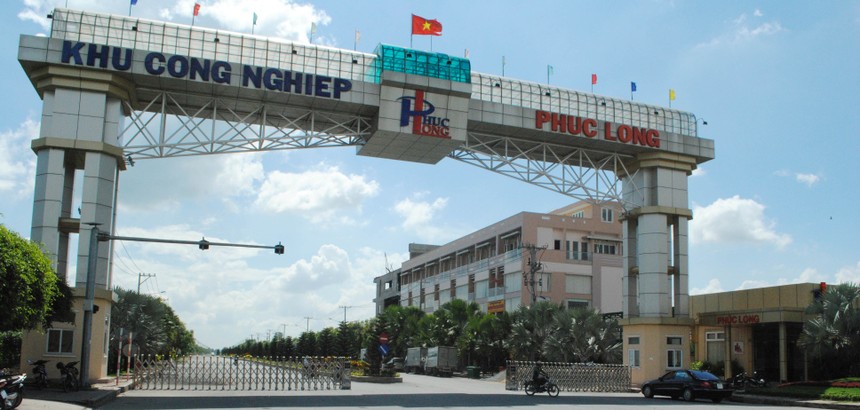 Khu công nghiệp Phúc Long đã tiếp nhận 340 triệu USD vốn Kl99ok phiên bản mới, trong đó vốn FDI chiếm 32% tương đương 110 triệu USD