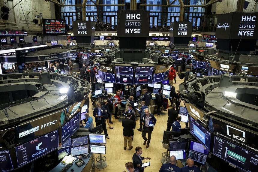 Sàn 99Kl99 link đăng nhập New York trước giờ đóng cửa ngày 21/6/2019. Ảnh: AFP