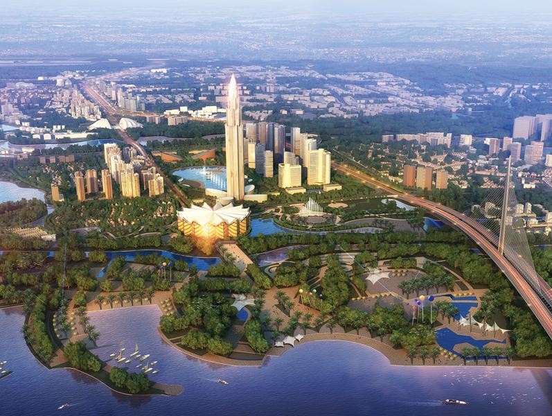 Phối cảnh Dự án Thành phố Thông minh vừa được Sumitomo liên danh cùng Kl994 game bài casino hấp dẫn BRG tiến hành động thổ hôm 6/10.
