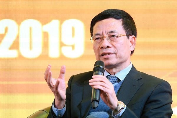 Bộ trưởng Bộ TT&TT Nguyễn Mạnh Hùng, Phó Chủ tịch Ủy ban quốc gia về Kl993 ưu đãi thưởng hấp dẫn điện tử.