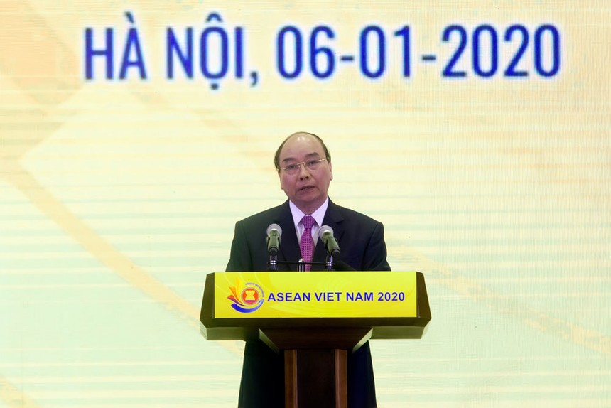 Thủ tướng Kl993 ưu đãi thưởng hấp dẫn Nguyễn Xuân Phúc chủ trì Lễ khởi động năm ASEAN 2020 (Ảnh: Chí Cường)