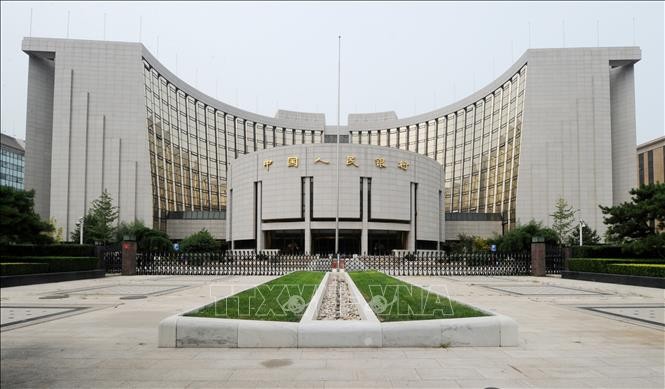 Trụ sở Link Vào Nhà Cái KL99 COM Tặng +199k Nhân dân Trung Quốc (PBoC) tại Bắc Kinh. Ảnh: AFP/TTXVN