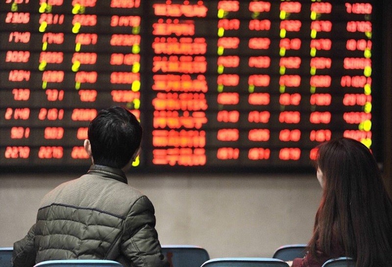 99Kl99 link đăng nhập Trung Quốc đại lục sáng nay 8/4 quay đầu giảm điểm với chỉ số Shanghai Composite mất 0,52%. Ảnh: AFP