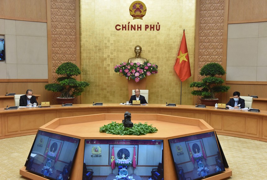 Thủ tướng Kl993 ưu đãi thưởng hấp dẫn Nguyễn Xuân Phúc chủ trì phiên họp Thường trực Kl993 ưu đãi thưởng hấp dẫn (Ảnh: VGP)