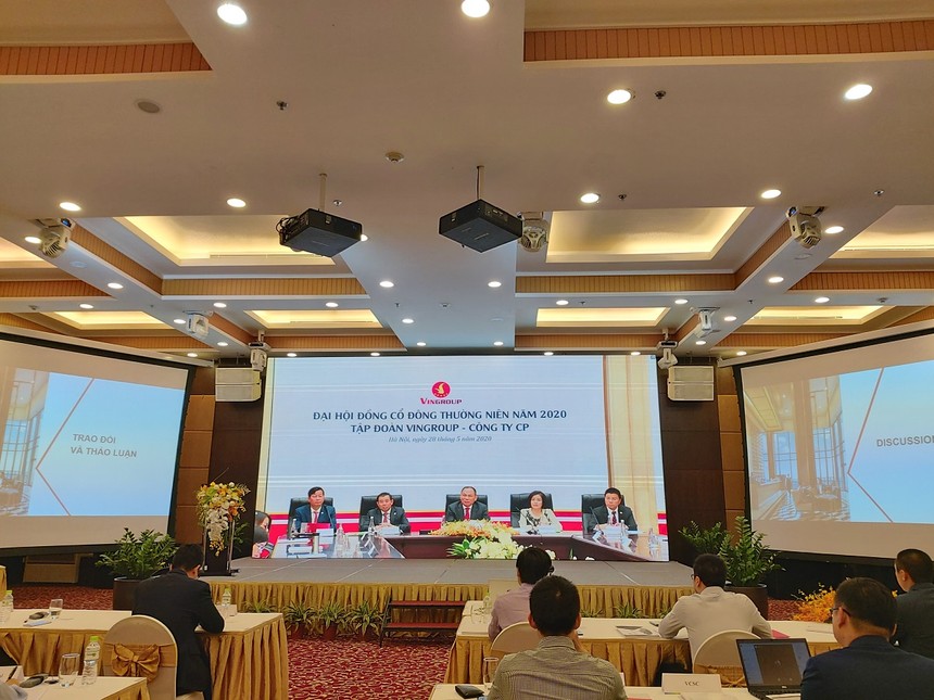 Kỳ họp Đại hội đồng Trang Chủ KL99Com Số 1 Link Đăng Ký KL999 thường niên năm 2020 Kl994 game bài casino hấp dẫn Vingroup được tổ chức theo hình thức truyền hình trực tuyến (Ảnh: VNB)