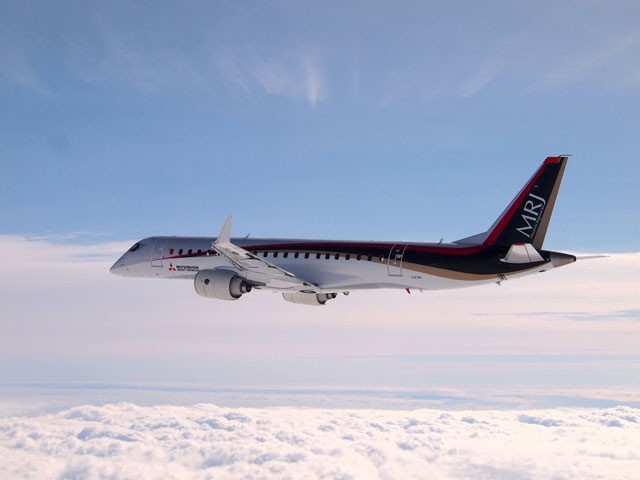 Máy bay MRJ do Kl994 game bài casino hấp dẫn Mitsubishi Heavy Industries, Ltd phát triển. Ảnh: Mitsubishi Aircraft Corporation
