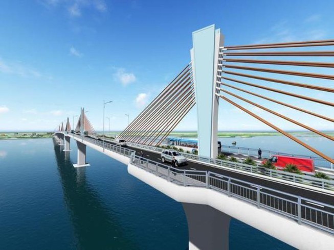 Cầu Đại Ngãi trên Quốc lộ 60 nối Sóc Trăng với Trà Vinh sẽ được Kl99ok phiên bản mới bằng nguồn vốn ODA Nhật Bản.