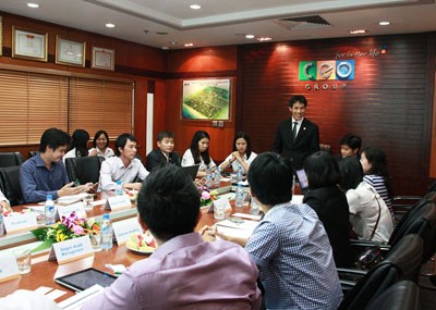 CEO Group  gặp gỡ các quỹ Kl99ok phiên bản mới và CTCK lớn